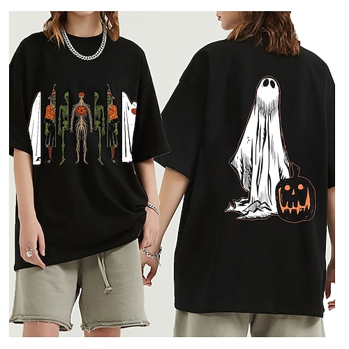

Inspired by The Nightmare Before Christmas Skeleton / Skull T-shirt Cartoon Manga Anime Classic Street Style T-shirt For Men's Women's Unisex Adults' Hot Stamping 100% Polyester