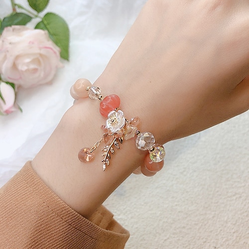 

Femme Bracelets Mode Extérieur Fleur Bracelet