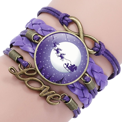 

Femme Bracelets Casual Noël père Noël Bracelet
