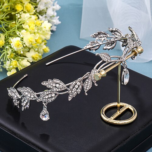 

Headbands Hair Accessory Rhinestone Alloy Wedding Party / Evening Wedding With Heart Headpiece Headwear