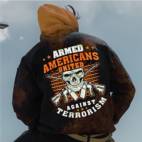 

Men's Unisex Pullover Hoodie Sweatshirt Coffee Hooded Skull Graphic Prints Print Daily Sports 3D Print Streetwear Designer Casual Spring & Fall Clothing Apparel Hoodies Sweatshirts Long Sleeve