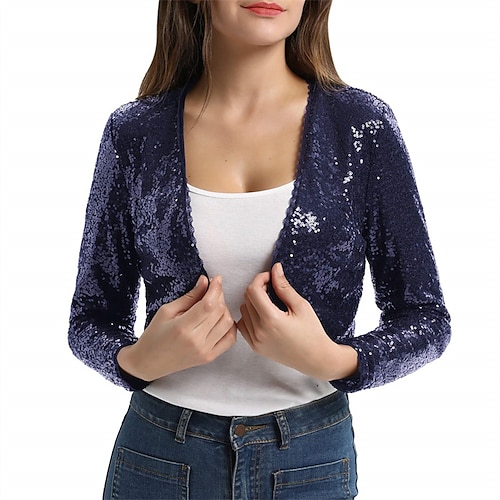 Womens navy clearance bolero jacket