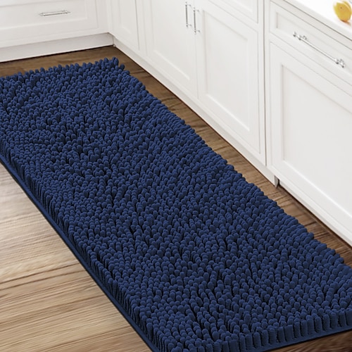 

Bathroom Rug,Non-Slip Bath Mat,Soft Cozy Shaggy Durable Thick Bath Rugs for Bathroom,Easier to Dry, Plush Rugs for Bathtubs, Rain Showers and Under The Sink