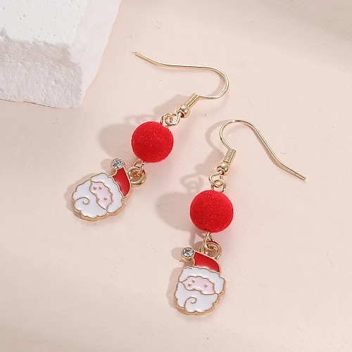 

1 Pair Drop Earrings Earrings For Women's Gemstone Christmas Gift Festival Alloy Geometrical Holiday Fashion Birthday