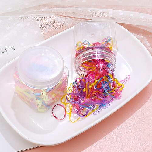 

Kids Girls' Sweet Daily Solid Colored Mixed Color Hair Accessories Colorful / Green / Black