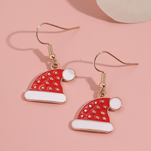 

1 Pair Drop Earrings Earrings For Women's Christmas Gift Festival Alloy Geometrical Holiday Fashion Birthday