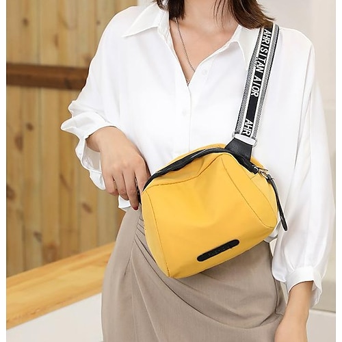 

Men's Women's Bum Bag Work Bag Crossbody Bag Shoulder Bag Oxford Cloth Solid Color Daily Date Office & Career