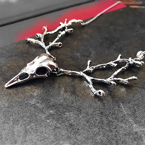 

Women's necklace Fashion Halloween Skull Necklaces