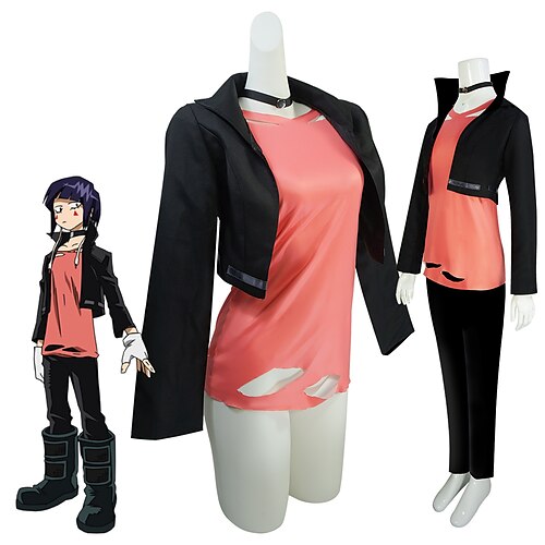 

Inspired by My Hero Academia Boko No Hero Kamado Tanjirou Anime Cosplay Costumes Japanese Halloween Cosplay Suits Long Sleeve Costume For Women's