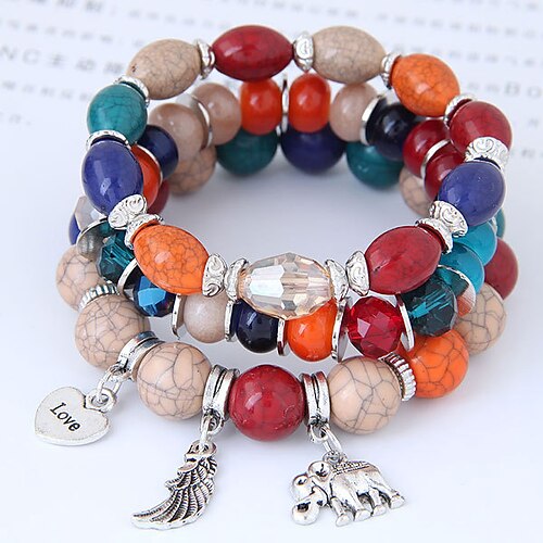 

Women's Bracelets Chic Modern Street Multicolor Bracelets Bangles