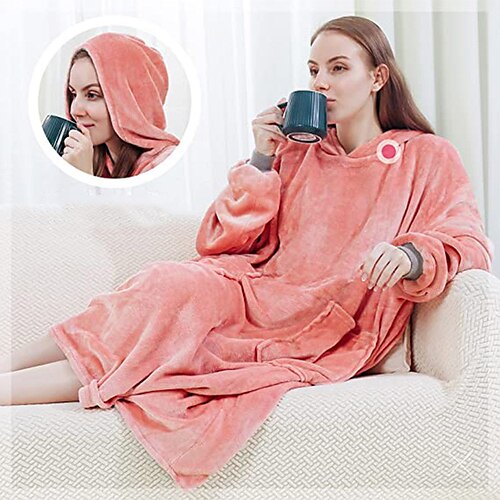 

Adults' Kigurumi Pajamas Nightwear Ririchiyo Shirakiin Solid Color Onesie Pajamas Flannel Cosplay For Men and Women Carnival Animal Sleepwear Cartoon Festival / Holiday Costumes