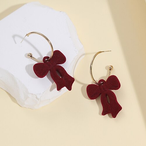 

1 Pair Drop Earrings Earrings For Women's Christmas Gift Daily Alloy Geometrical Holiday Fashion Birthday