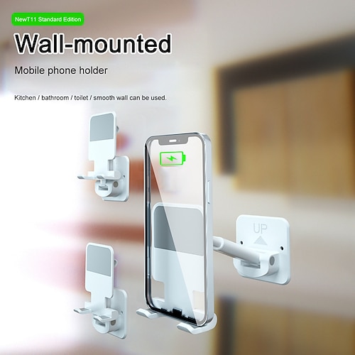 

Foldable wall mount for mobile phone adjustable extender for iPhone and Xiaomi new