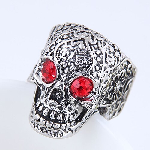 

1PC Ring For Women's Halloween Birthday Sport Alloy Vintage Style Skull
