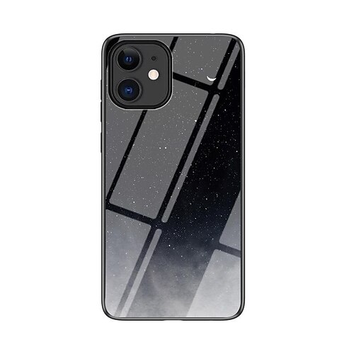 

Phone Case For Apple Classic Series iPhone 12 Pro Max 11 SE 2022 X XR XS Max 8 7 Plus Bumper Frame Full Body Protective Dustproof sky Tempered Glass