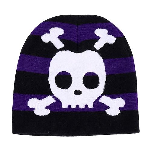 

Men's Women's Slouchy Beanie Hat Outdoor Halloween Daily Fashion Knitting Casual Casual / Daily 1 pcs