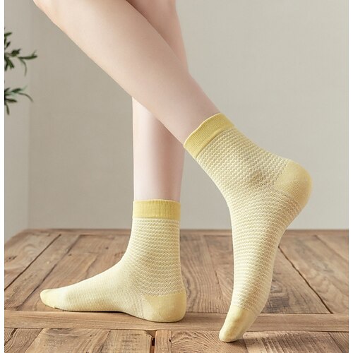 

Women's Crew Socks Cotton Basic 3 Pairs