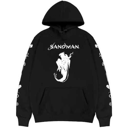 

Inspired by The Sandman Cosplay Hoodie Cartoon Manga Anime Front Pocket Graphic Hoodie For Men's Women's Unisex Adults' Hot Stamping 100% Polyester