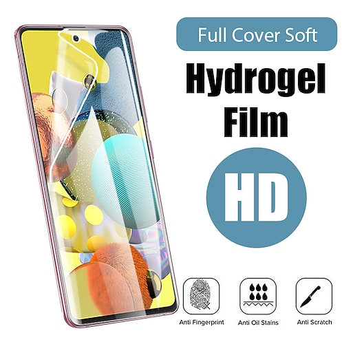 

1pcs Hydrogel Film for Samsung S22 S21 Ultra S20 FE S10 S9 plus screen protector for Samsung A52 A12 A32 A51 A72 A50 A71 A70 A42