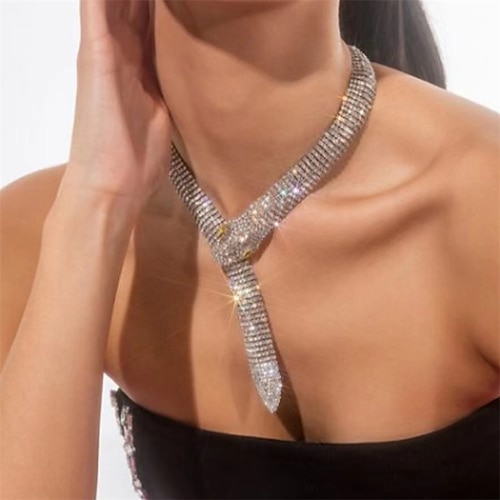 

Women's necklace Fashion Outdoor Snake Necklaces