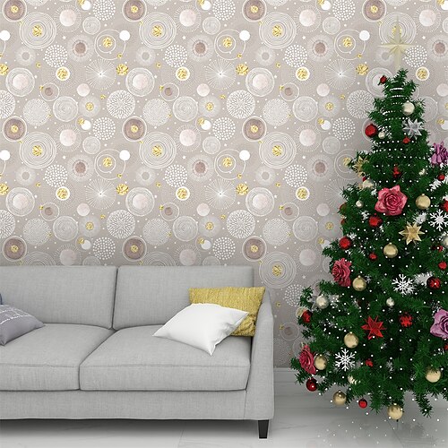 

Landscape Home Decoration Wall Covering, PVC / Vinyl Material Self adhesive Wallpaper, Room Wallcovering