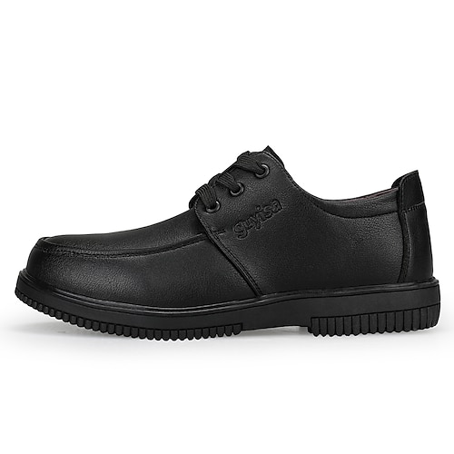 

Hombre Botas de zapatos de seguridad Tallas Grandes Deportivo Casual Oficina y carrera Zapatos de Seguridad Cuero Botines / Hasta el Tobillo Negro Otoño Primavera