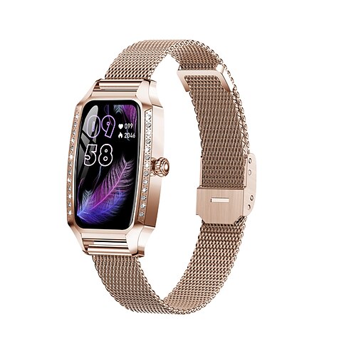 

HM88 Smart Watch 1.47 inch Smart armbånd Smartwatch Bluetooth Skridtæller Sleeptracker Pulsmåler Kompatibel med Android iOS Dame Kamerakontrol IP68 31 mm urkasse