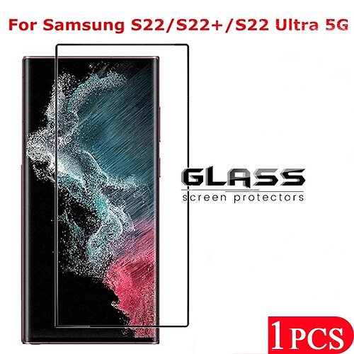 

1pcs Tempered Glass For Samsung Glalxy S22 5G S20 S21 Ultra Plus Fe Phone Screen Protector S10 Lite S10E S9 Protective Film