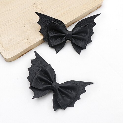 

Kids Girls' Sweet Daily Solid Colored Polyester Hair Accessories Black One-Size