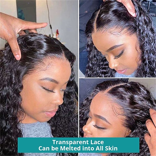 

30 Inch Water Wave Wig 13x6 Lace Front Wig Wet and Wavy Hd Lace Wigs Pre Plucked