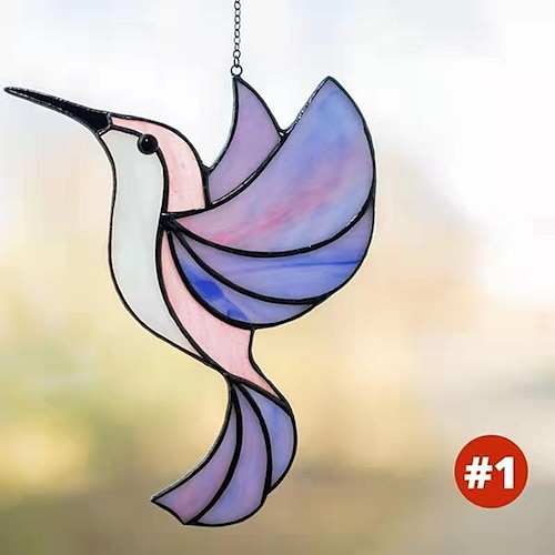 

colibri attrape-soleil métal verre fenêtre pendentif ukrainien colibri attrape-soleil