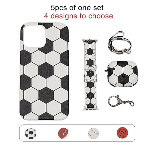 

FIFA World Cup Qatar 2022 Football Phone Case For Apple soccer ball iPhone 14 Pro Max iPhone 14 Pro iPhone 14 iPhone 13 Mini Case With Apple Watch Bands Airpods Pro