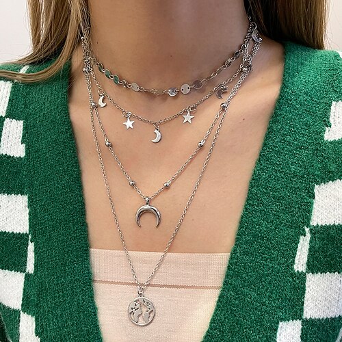 

Women's necklace Fashion Outdoor Star Necklaces