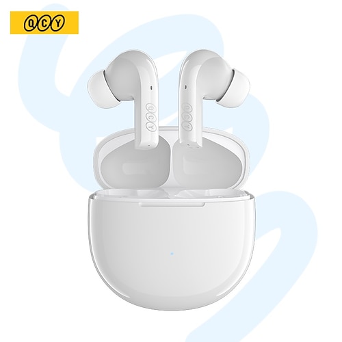 

QCY T18 True Wireless Headphones TWS Earbuds Bluetooth 5.2 Ergonomic Design Deep Bass in Ear for Apple Samsung Huawei Xiaomi MI Everyday Use Traveling Outdoor Mobile Phone