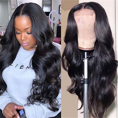 

Body Wave Lace Front Wigs With Baby Hair Realistic Lace Front Wigs For Black Women