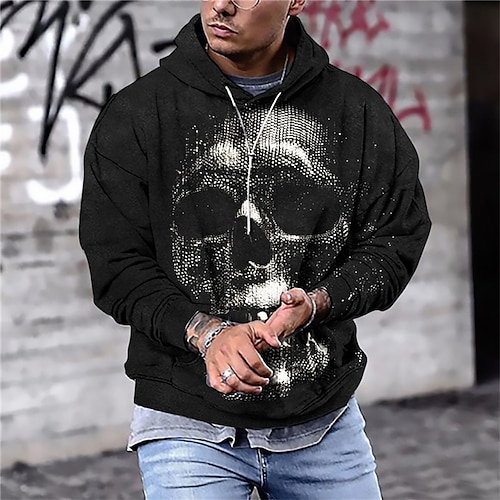 Lightinthebox Men's Unisex Hoodie Pullover Hoodie Sweatshirt Yellow Hooded Bee Graphic Prints Print Daily Sports 3D Print 3D Print Casual Clothing Apparel Hoodies