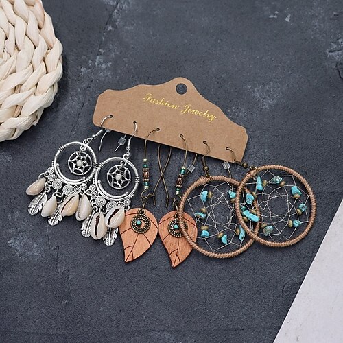 

Women's Earrings Vintage Outdoor Leaf Earring