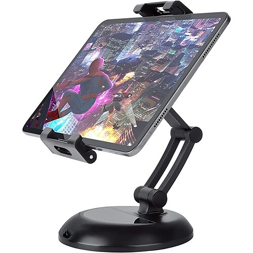 

Phone Stand Portable Retractable Multifunction Phone Holder for Bed Desk Selfies / Vlogging / Live Streaming Compatible with Tablet All Mobile Phone Phone Accessory