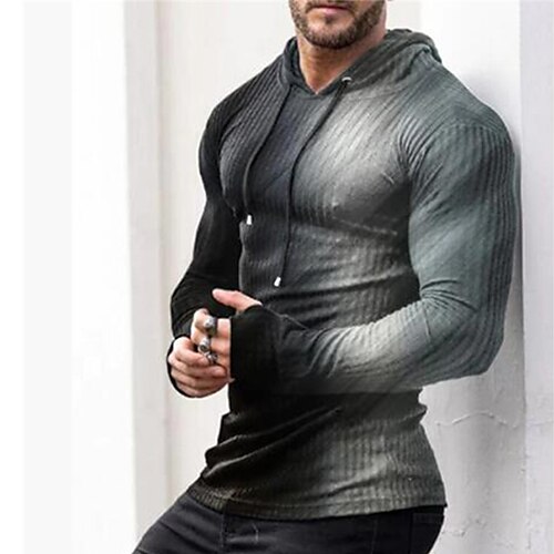 

Men's Unisex Pullover Hoodie Sweatshirt Graphic Prints Print Daily Sports 3D Print Streetwear Designer Casual Hoodies Sweatshirts Gray