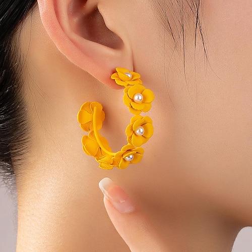 

Stud Earrings For Women's Daily Resin