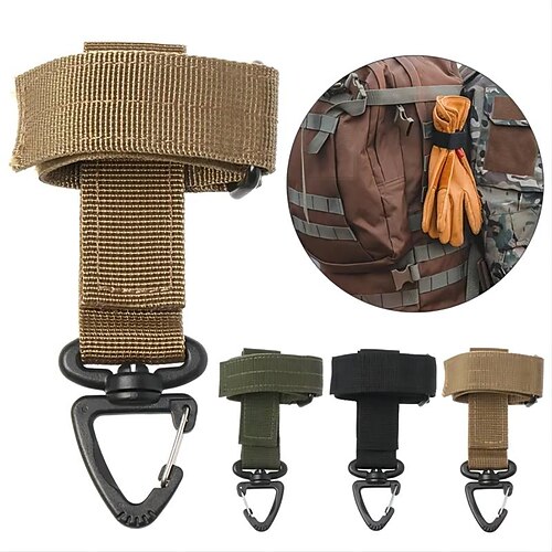 

Delysia King Multifunctional Rope Storage Buckle, Adjustable Anti Lost Climbing Safety Buckle, Outdoor Tools