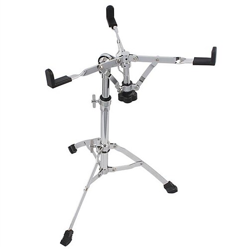 

Chrome Plated Dumb Snare Drum Stand Tripod Silver