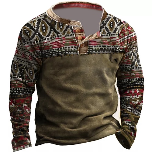 

Men's Unisex Sweatshirt Pullover Green Blue Purple Brown Gray Color Block Graphic Prints Print Casual Daily Sports 3D Print Boho Designer Casual Spring & Fall Clothing Apparel Hoodies Sweatshirts