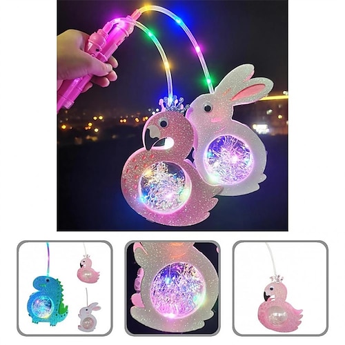 

Festival Supplies Lovely Luminescent LED Light Lantern Reliable Luminous Lantern Eco-friendly for Kids