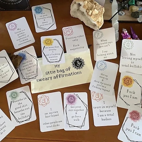 

16PCS Gift Cards Funny Affirmation Card Gift Funny Affirmation Card