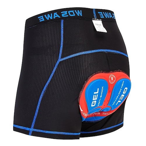 Wosawe Men Cycling Shorts Padded MTB Bike Underwear Shorts Breathable Quick  Dry Biking Shorts