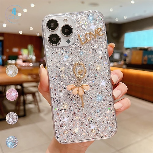 

Phone Case For Apple Back Cover iPhone 14 Pro Max iPhone 14 Pro iPhone 14 Plus iPhone 14 iPhone 13 Pro Max 12 Mini 11 X XR XS Max 8 7 Bumper Frame Glitter Shine anti-drop Glitter Shine TPU