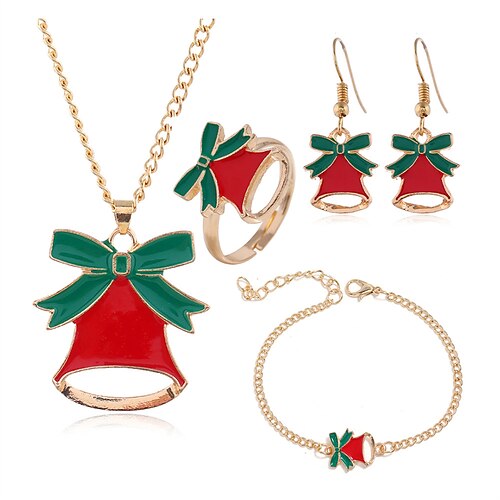 

Damen Schmuck-Set Casual Weihnachten Baum Halsketten