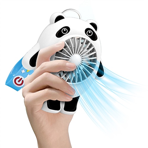 

OTOLAMPARA Portable Handheld Fan Powerful Electric Personal Hand Fans Panda Shape Desk Fan For Travel Camping And Outdoor Activities