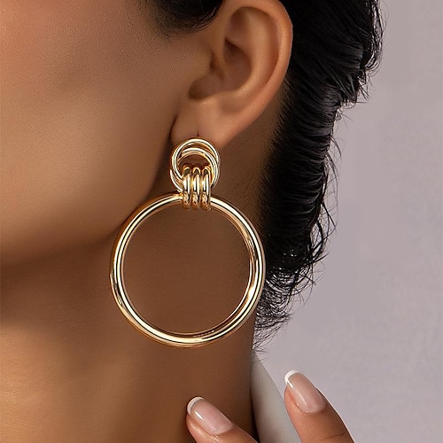 

Drop Earrings For Women's Party Evening Street Alloy